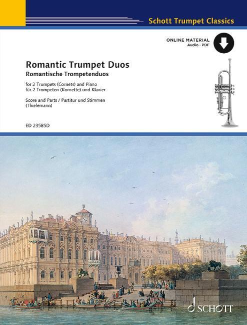 Cover: 9790001215985 | Romantic Trumpet Duos | Kristin Thielemann | Broschüre | Deutsch
