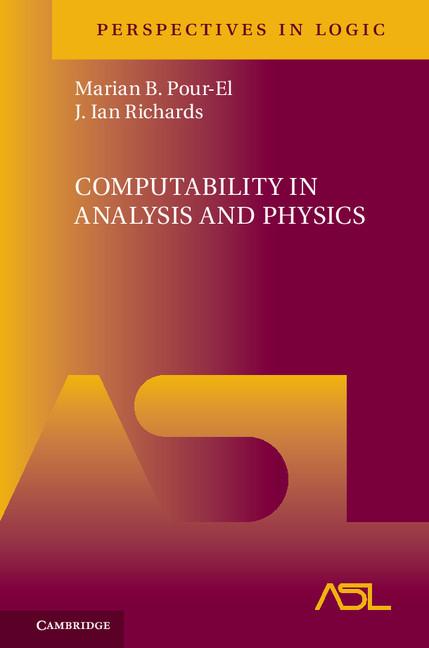 Cover: 9781107168442 | Computability in Analysis and Physics | Marian B. Pour-El (u. a.)