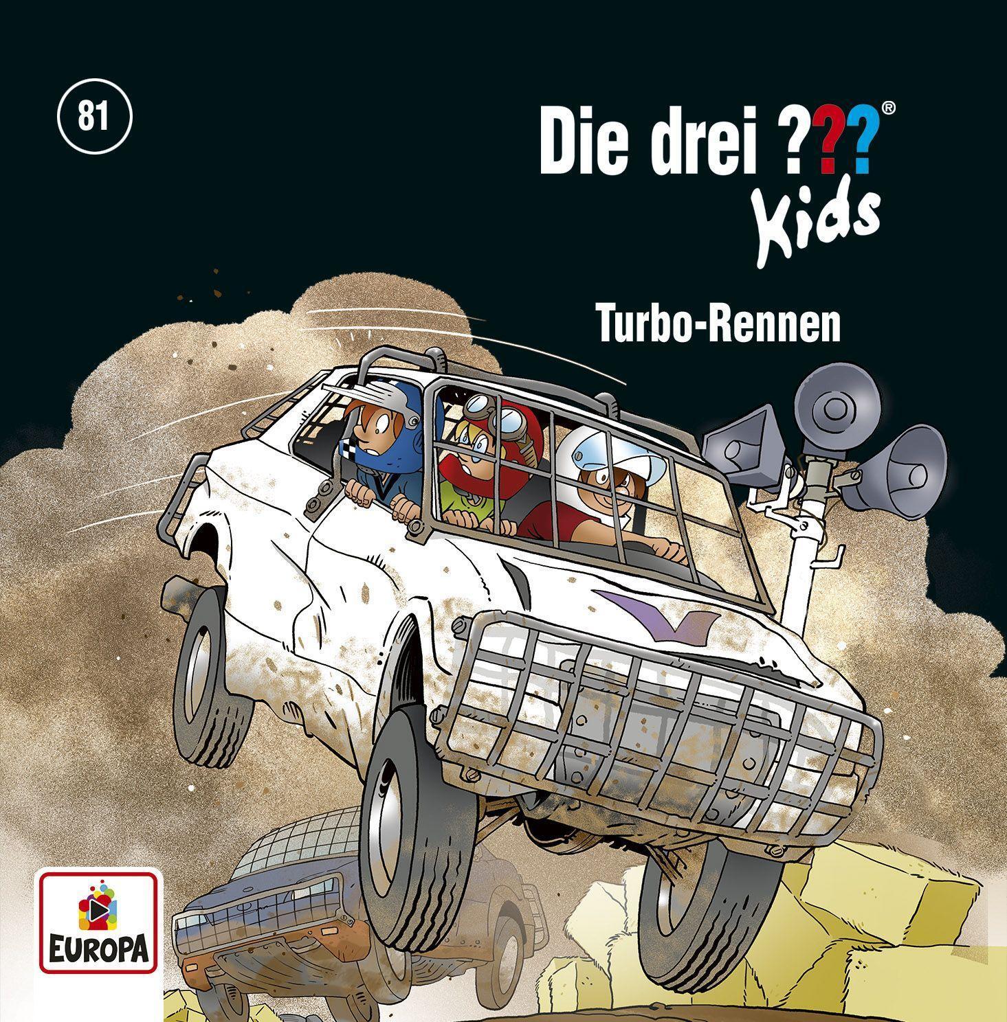 Cover: 9783803260642 | Die drei ??? Kids 81. Turbo-Rennen | Boris Pfeiffer | Audio-CD | 2021