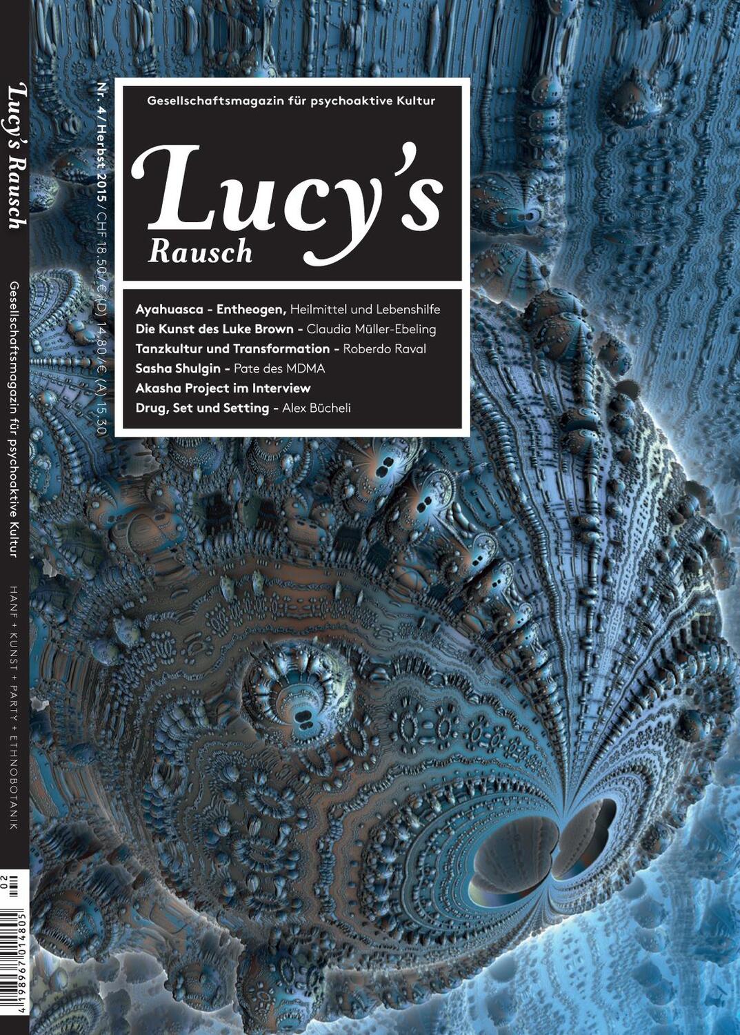 Cover: 9783037884041 | Lucy's Rausch Nr. 4 | Gesellschaftsmagazin für psychoaktive Kultur