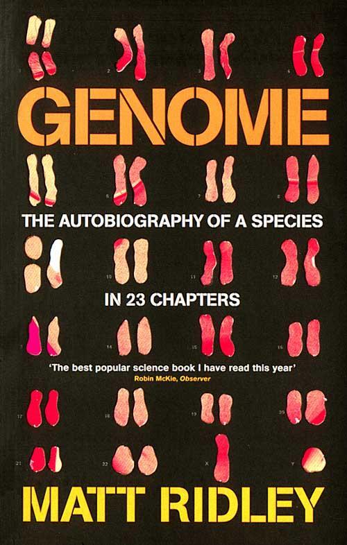 Cover: 9781857028355 | Genome | The Autobiography of a Species in 23 Chapters | Matt Ridley