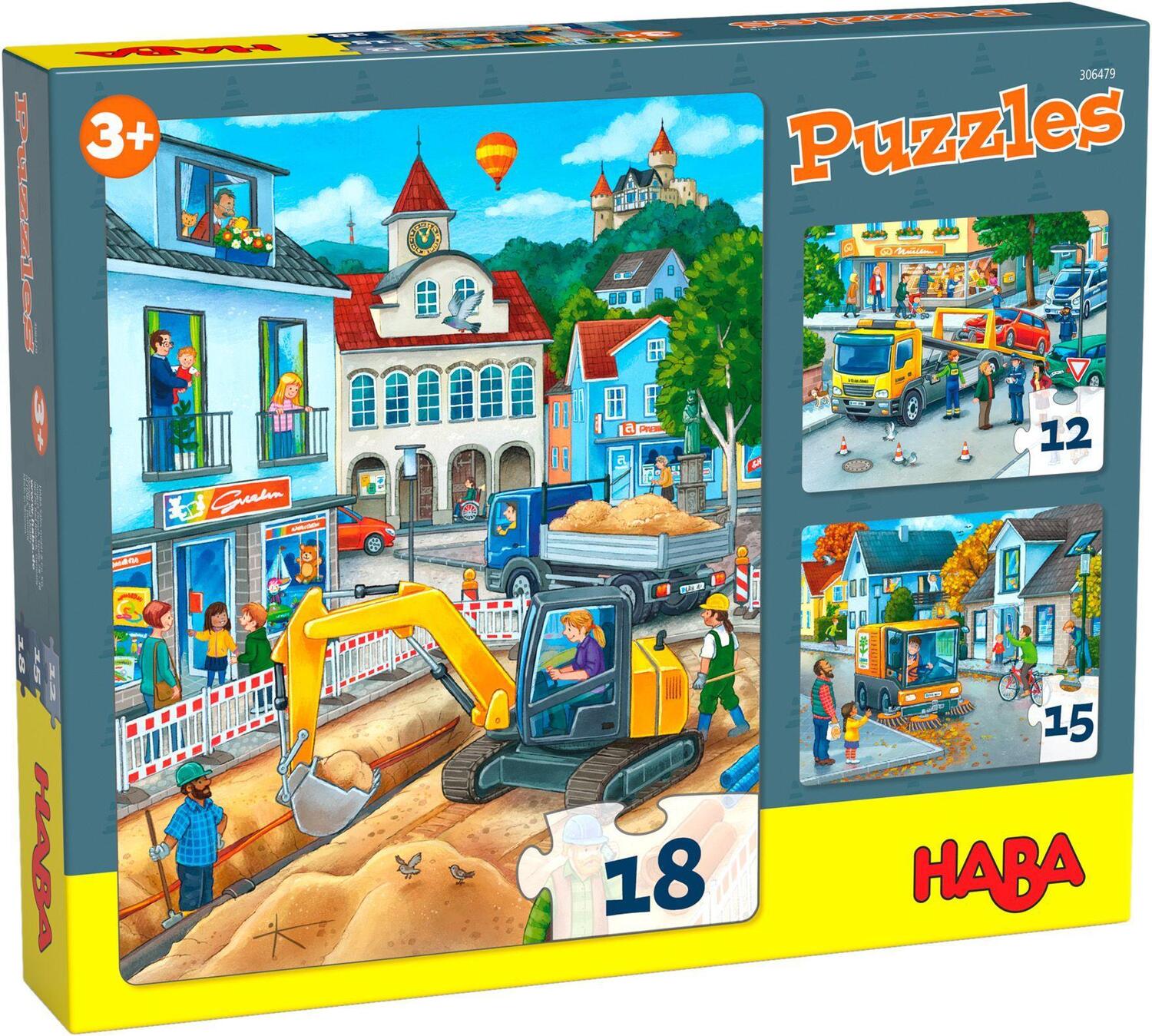 Cover: 4010168259611 | Puzzles In der Stadt | Spiel | Deutsch | 2021 | HABA