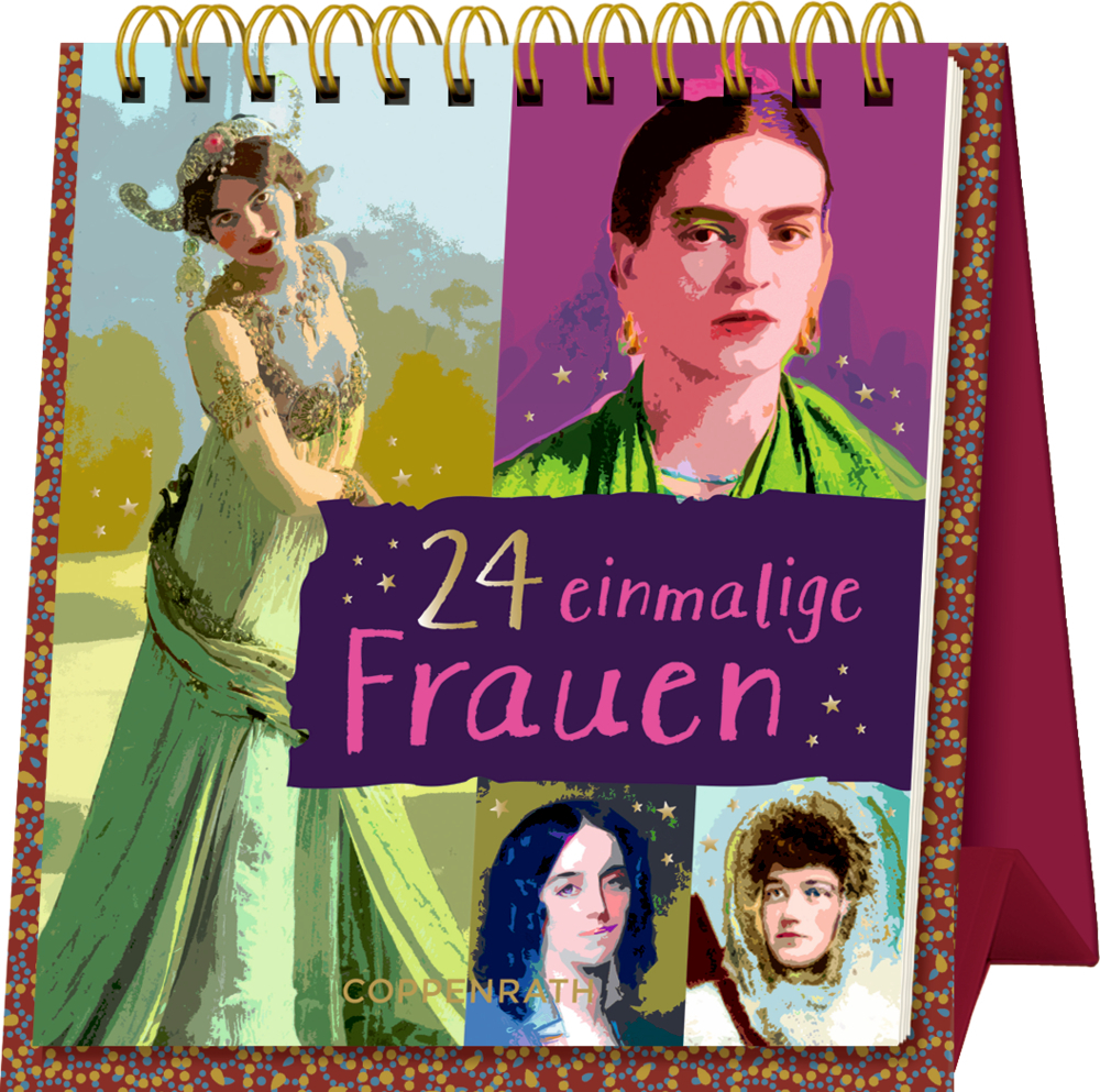 Cover: 9783649643081 | 24 einmalige Frauen, Tischkalender | Christiane Leesker | Kalender