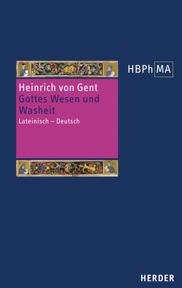 Cover: 9783451384271 | Gottes Wesen und Washeit | Heinrich von Gent | Buch | 440 S. | Deutsch