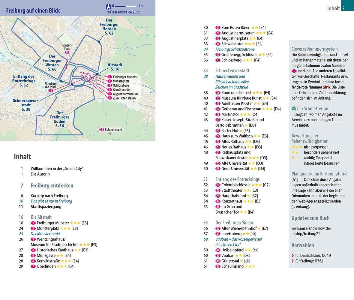 Bild: 9783831735914 | Reise Know-How CityTrip Freiburg | Barbara Benz | Taschenbuch | 2022