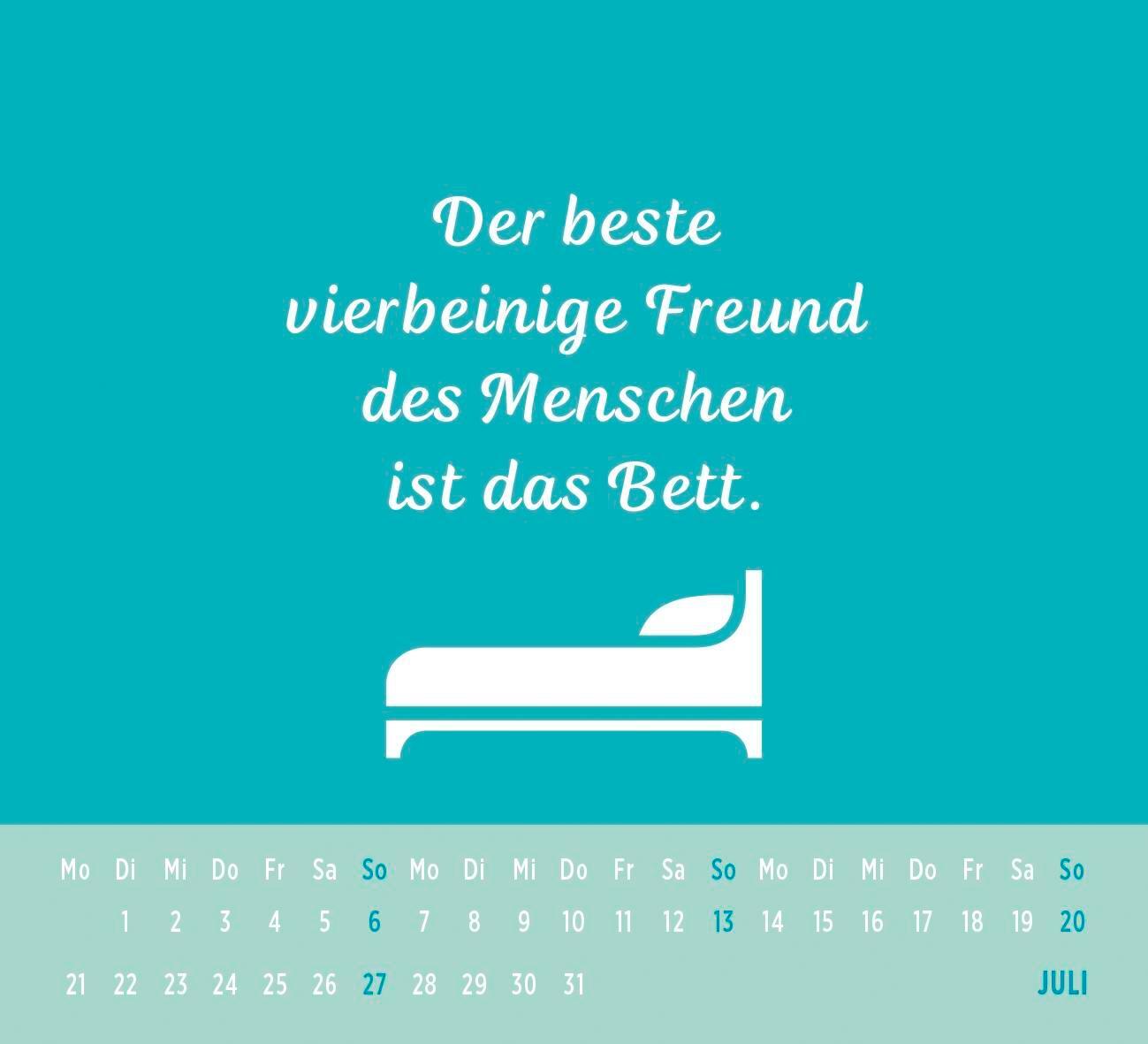 Bild: 4036442012291 | Mini-Kalender 2025: Zu früh, zu kalt, zu Montag | Groh Verlag | 26 S.