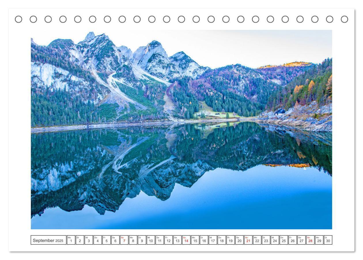 Bild: 9783435941643 | Herzliche Grüße aus Gosau (Tischkalender 2025 DIN A5 quer),...