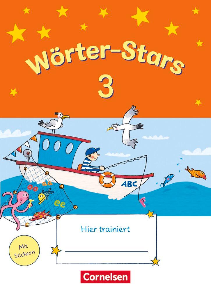 Cover: 9783637015906 | Wörter-Stars 3. Schuljahr. Übungsheft | Mit Lösungen | Anja Wildemann