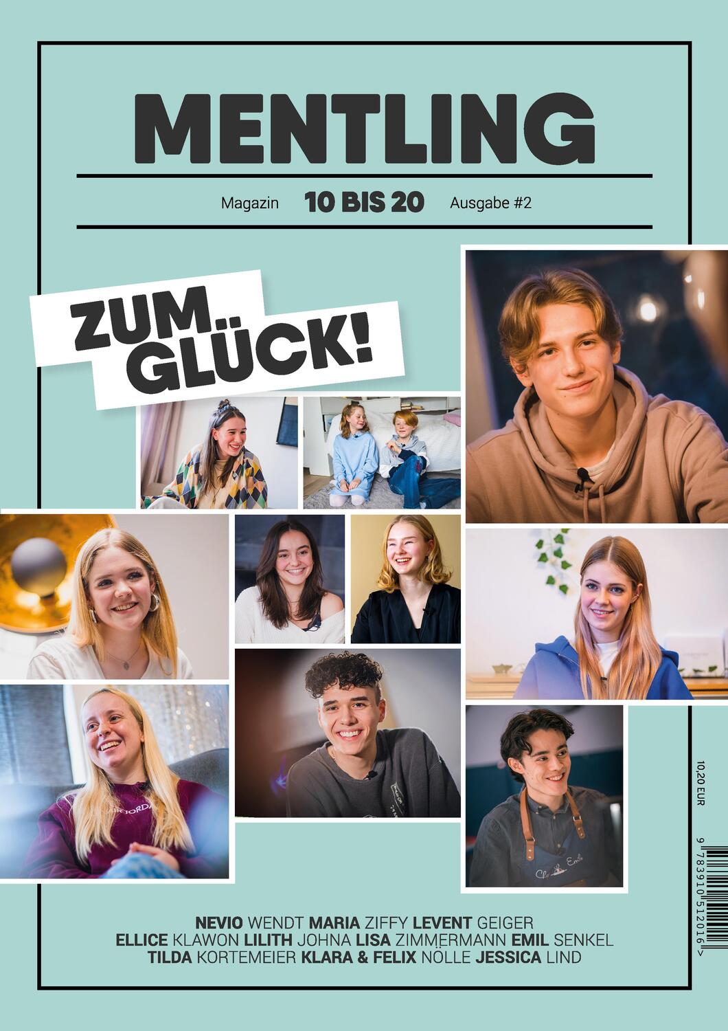 Cover: 9783910512016 | Mentling Ausgabe #2 | Zum Glück! | Florian Saeling (u. a.) | Buch