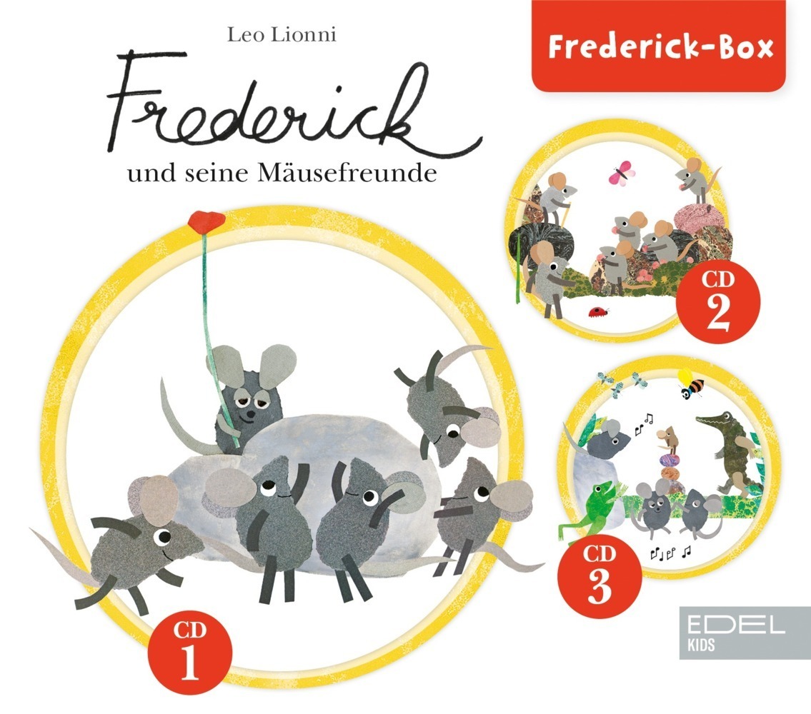 Cover: 4029759174318 | Frederick und eine Mäusefreunde - Frederick-Box, 3 Audio-CD | Audio-CD