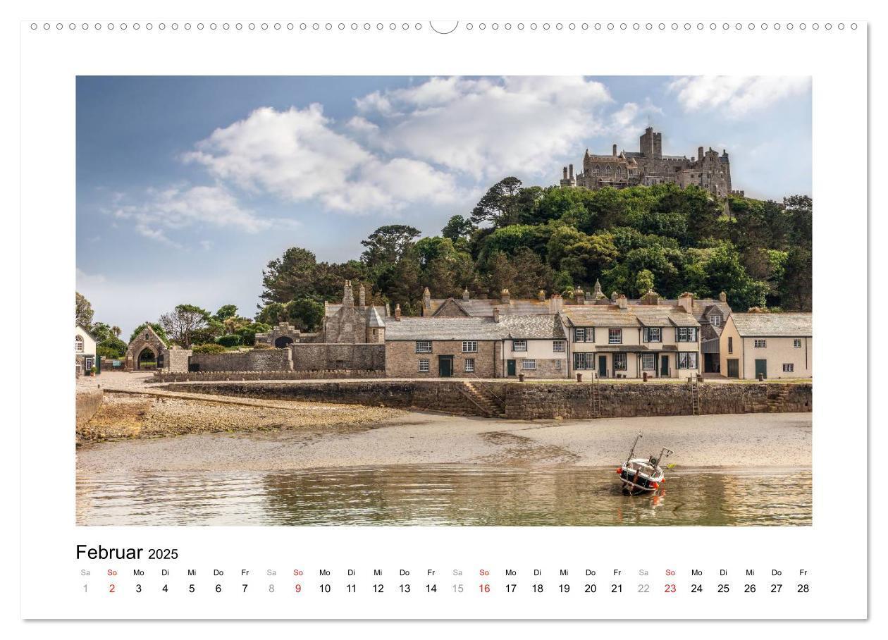 Bild: 9783435673988 | Cornwall - Land zwischen den Meeren (Wandkalender 2025 DIN A2...