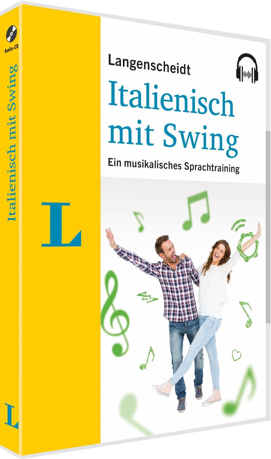 Cover: 9783125634930 | Langenscheidt Italienisch mit Swing | Ein musikalisches Sprachtraining