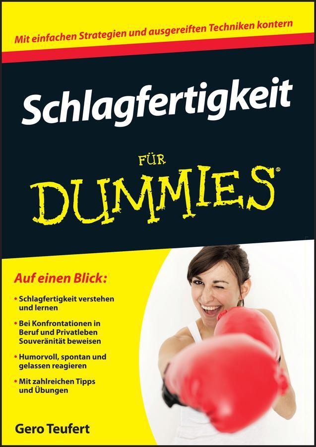 Cover: 9783527707935 | Schlagfertigkeit für Dummies | Gero Teufert | Taschenbuch | 336 S.