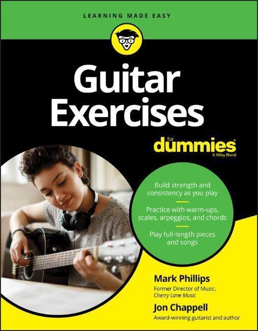 Cover: 9781119694564 | Guitar Exercises For Dummies | M Phillips | Taschenbuch | Englisch
