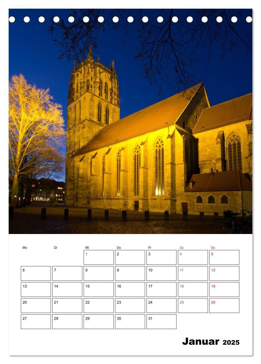 Bild: 9783457027417 | Münster entdecken (Tischkalender 2025 DIN A5 hoch), CALVENDO...