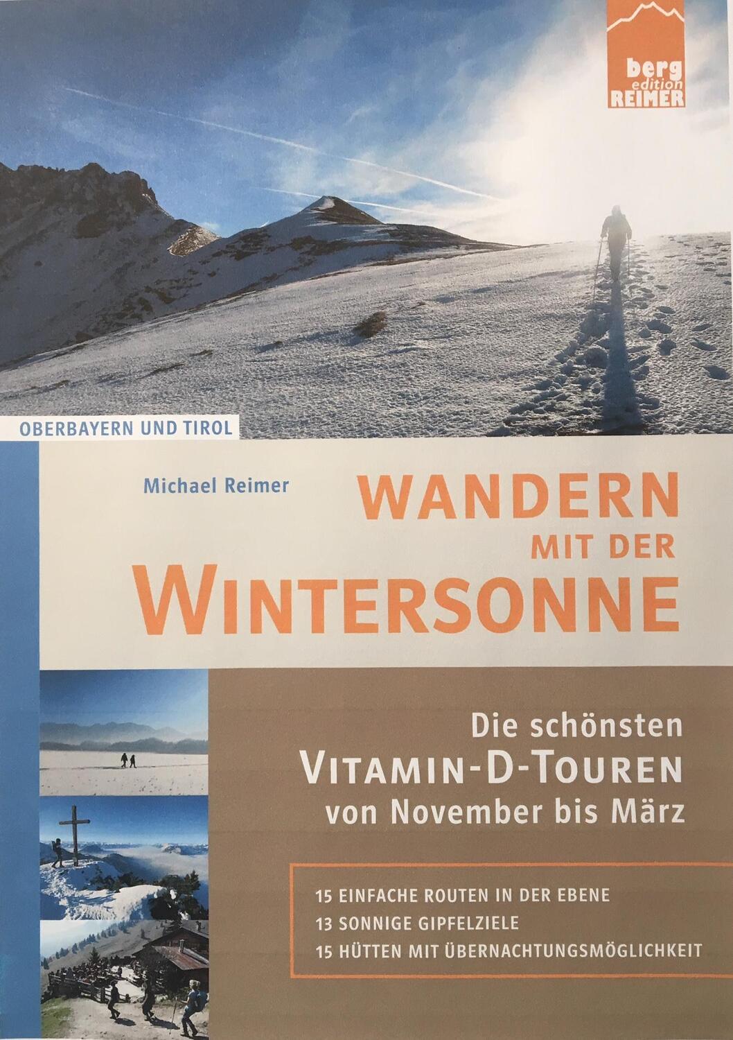 Cover: 9783981876307 | Wandern mit der Wintersonne | Michael Reimer | Taschenbuch | Deutsch