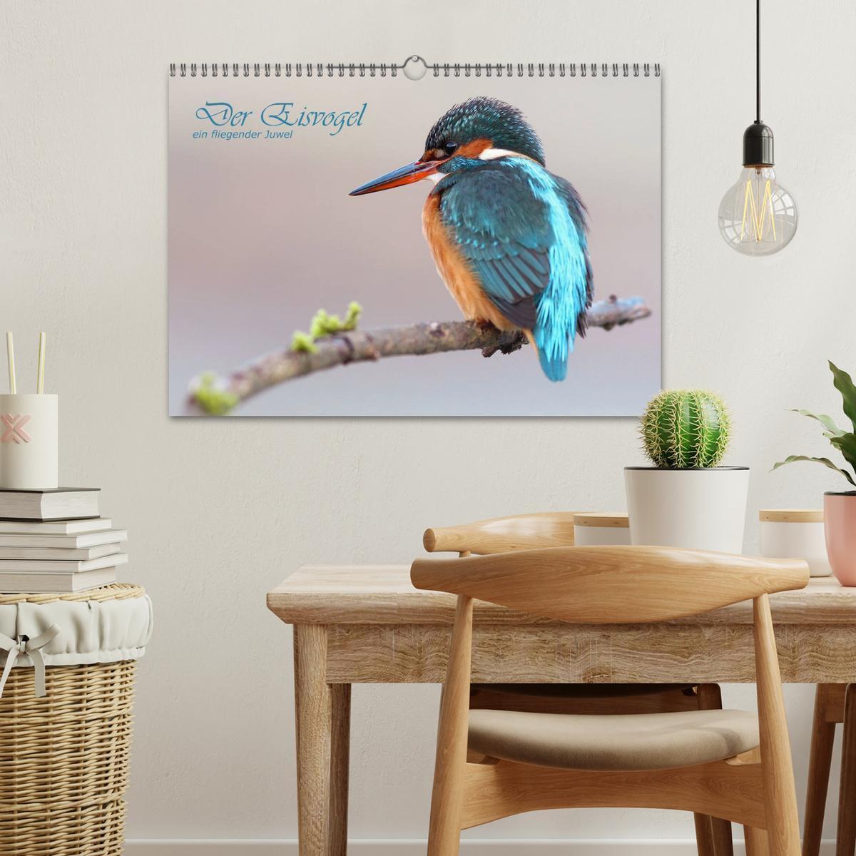 Bild: 9783435823130 | Der Eisvogel (Wandkalender 2025 DIN A3 quer), CALVENDO Monatskalender