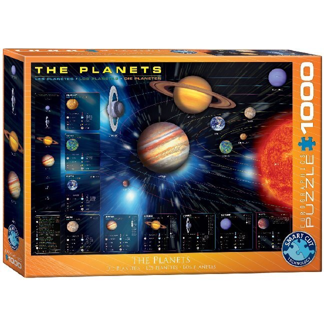Cover: 628136610094 | The Planets | Puzzle | Deutsch | 2018 | Eurographics s.r.o