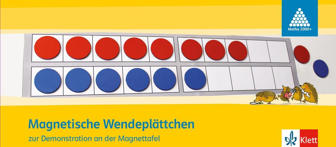 Cover: 9783121990597 | Programm "mathe 2000". Wendeplättchen für Lehrer magnetisch 1.-4....