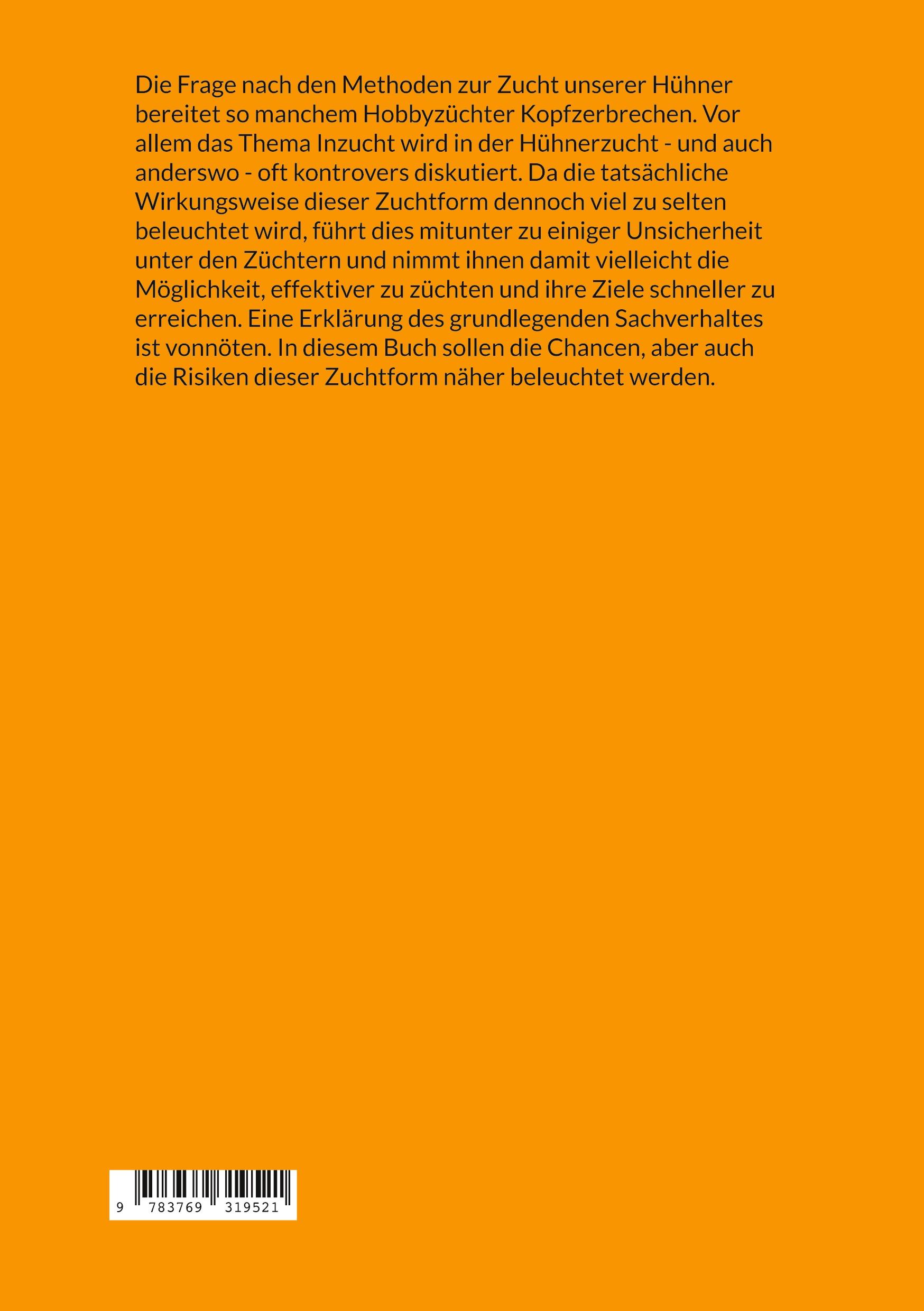 Rückseite: 9783769319521 | Hühnerzucht | Robert Simon | Taschenbuch | 80 S. | Deutsch | 2024