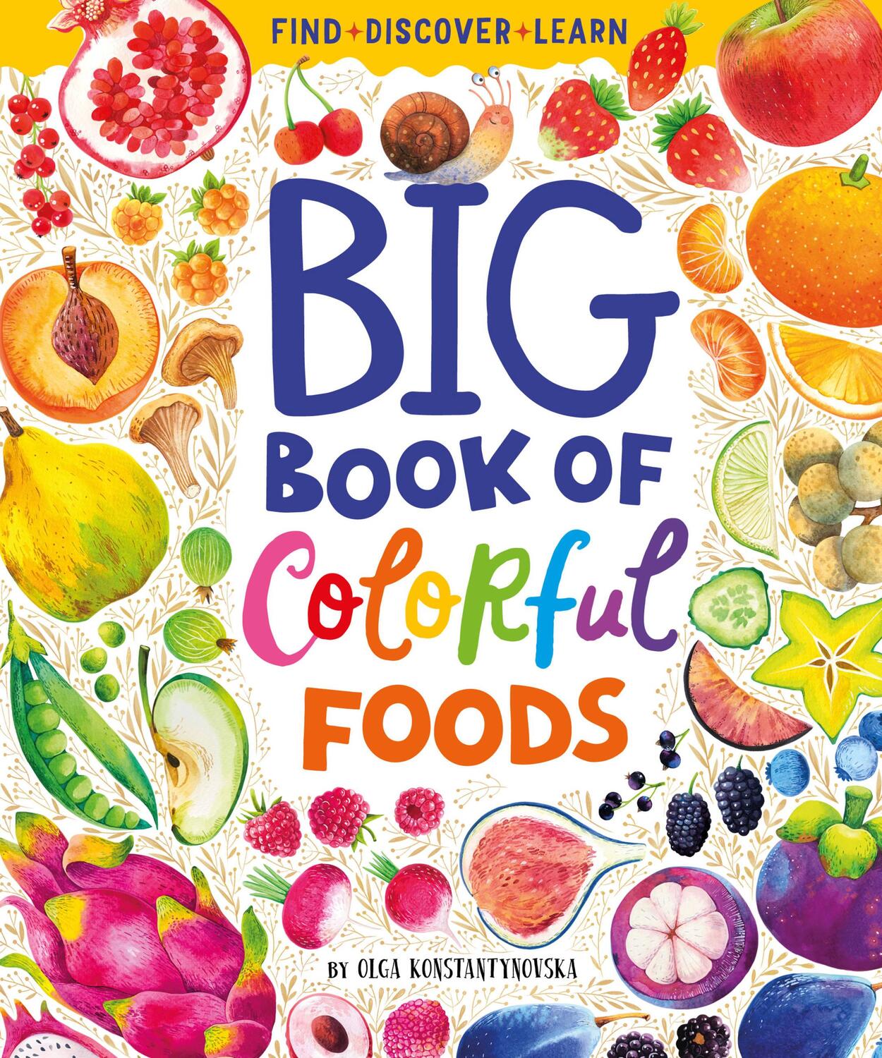 Cover: 9781954738485 | Big Book of Colorful Foods | Olga Konstantinovskaya (u. a.) | Buch