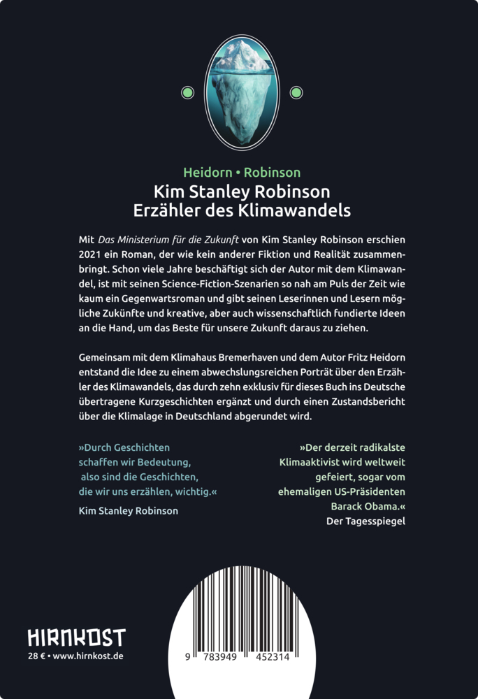 Bild: 9783949452314 | Kim Stanley Robinson. Erzähler des Klimawandels | Heidorn (u. a.)