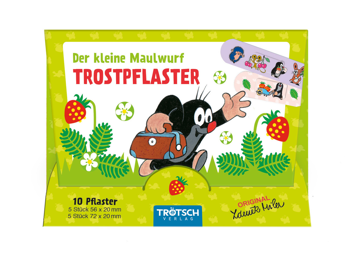 Cover: 4251901501882 | Trötsch Der kleine Maulwurf Pflasterset Trostpflaster grün | Verlag