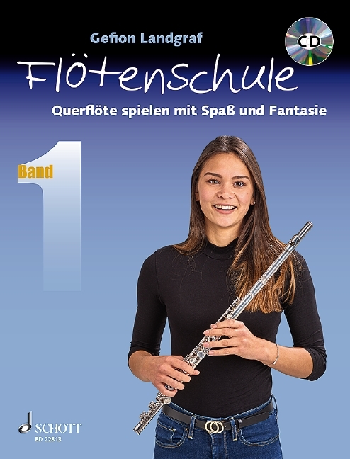 Cover: 9783795712372 | Querflötenschule - Lehrbuch, m. Audio-CD. Bd.1 | Gefion Landgraf