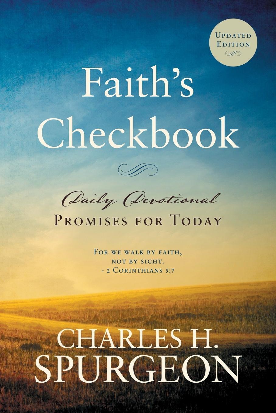 Cover: 9781622456550 | Faith's Checkbook | Daily Devotional - Promises for Today | Spurgeon