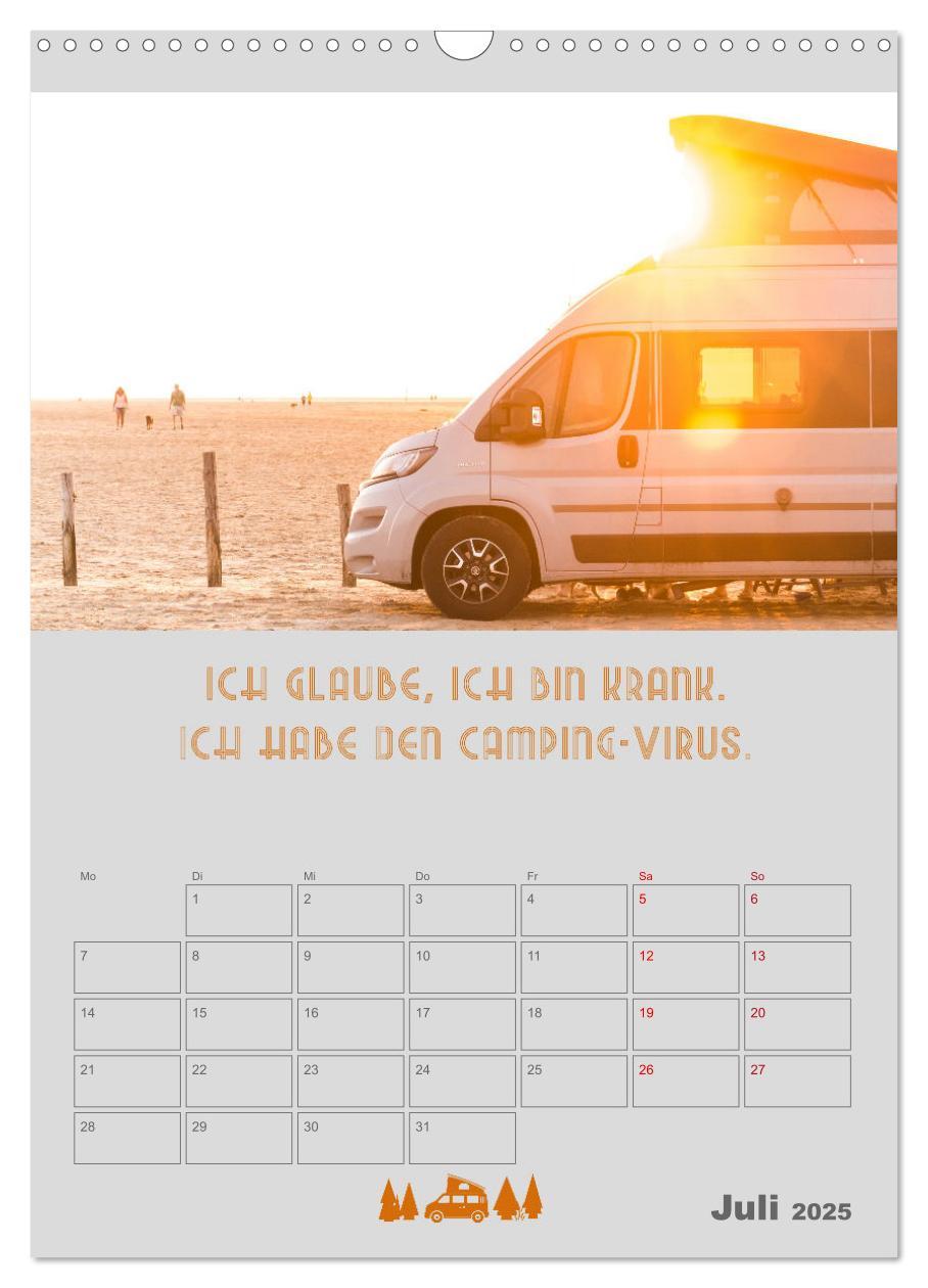 Bild: 9783435920419 | Camping - Hotel kann jeder! (Wandkalender 2025 DIN A3 hoch),...