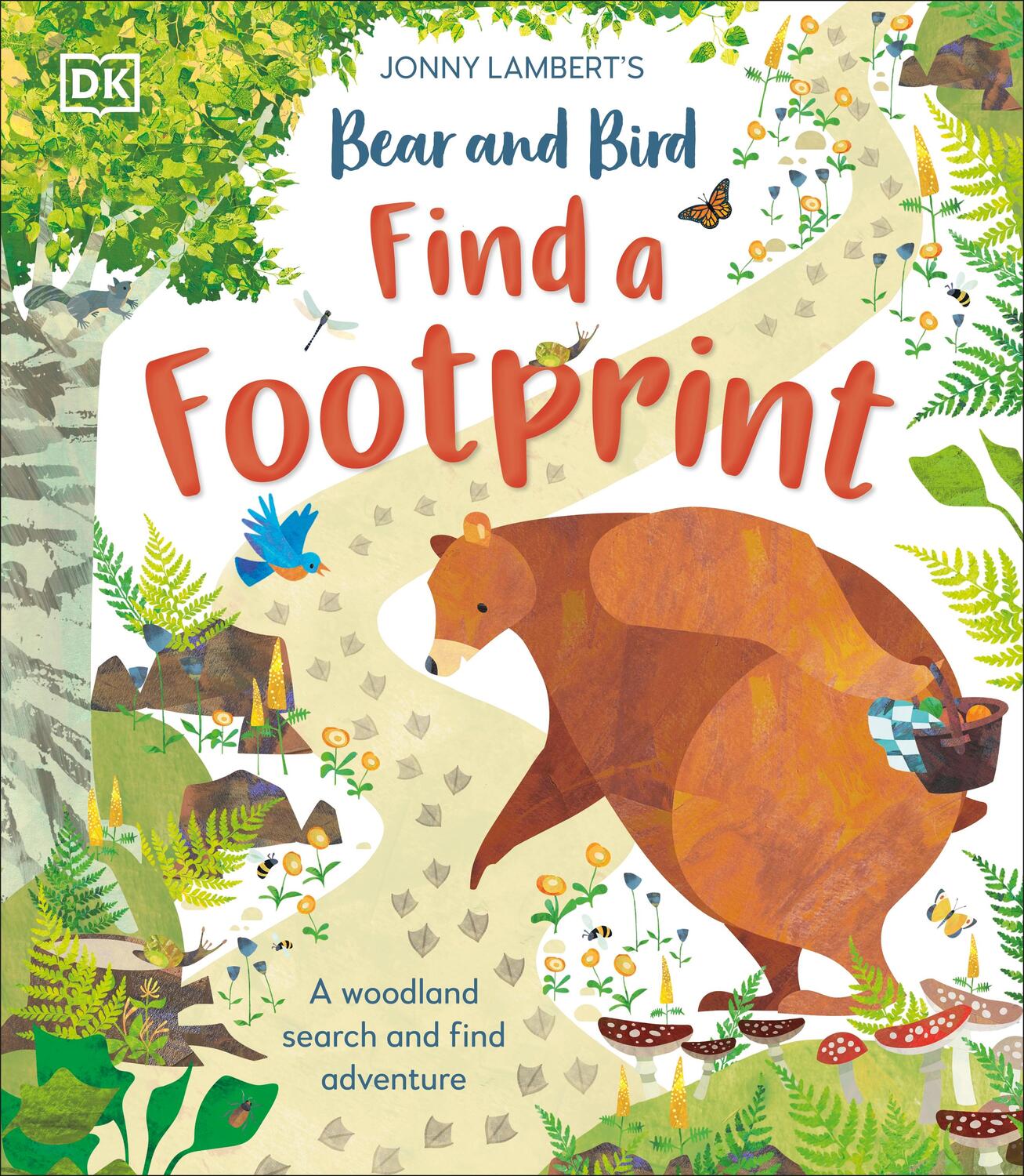 Cover: 9780241634400 | Jonny Lambert's Bear and Bird: Find a Footprint | Jonny Lambert | Buch