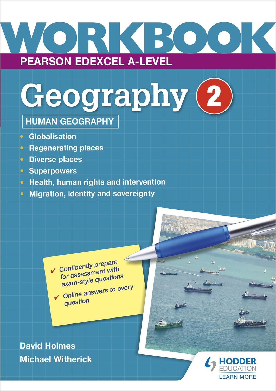 Cover: 9781398332447 | Pearson Edexcel A-level Geography Workbook 2: Human Geography | Buch