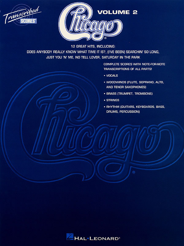 Cover: 73999917567 | Chicago - Transcribed Scores Volume 2 | Transcribed Scores | Buch