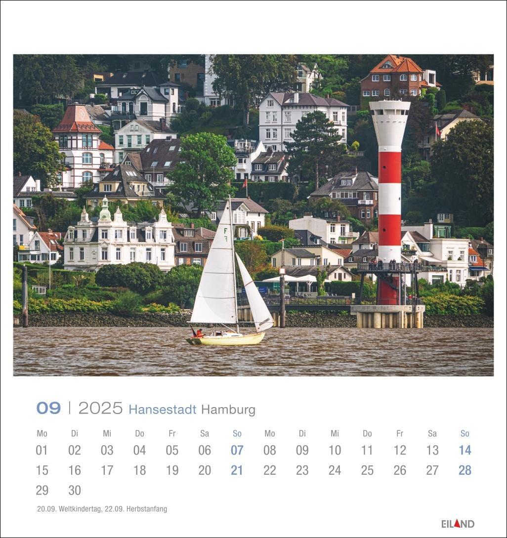 Bild: 9783964023261 | Hansestadt Hamburg Postkartenkalender 2025 | Eiland | Kalender | 13 S.
