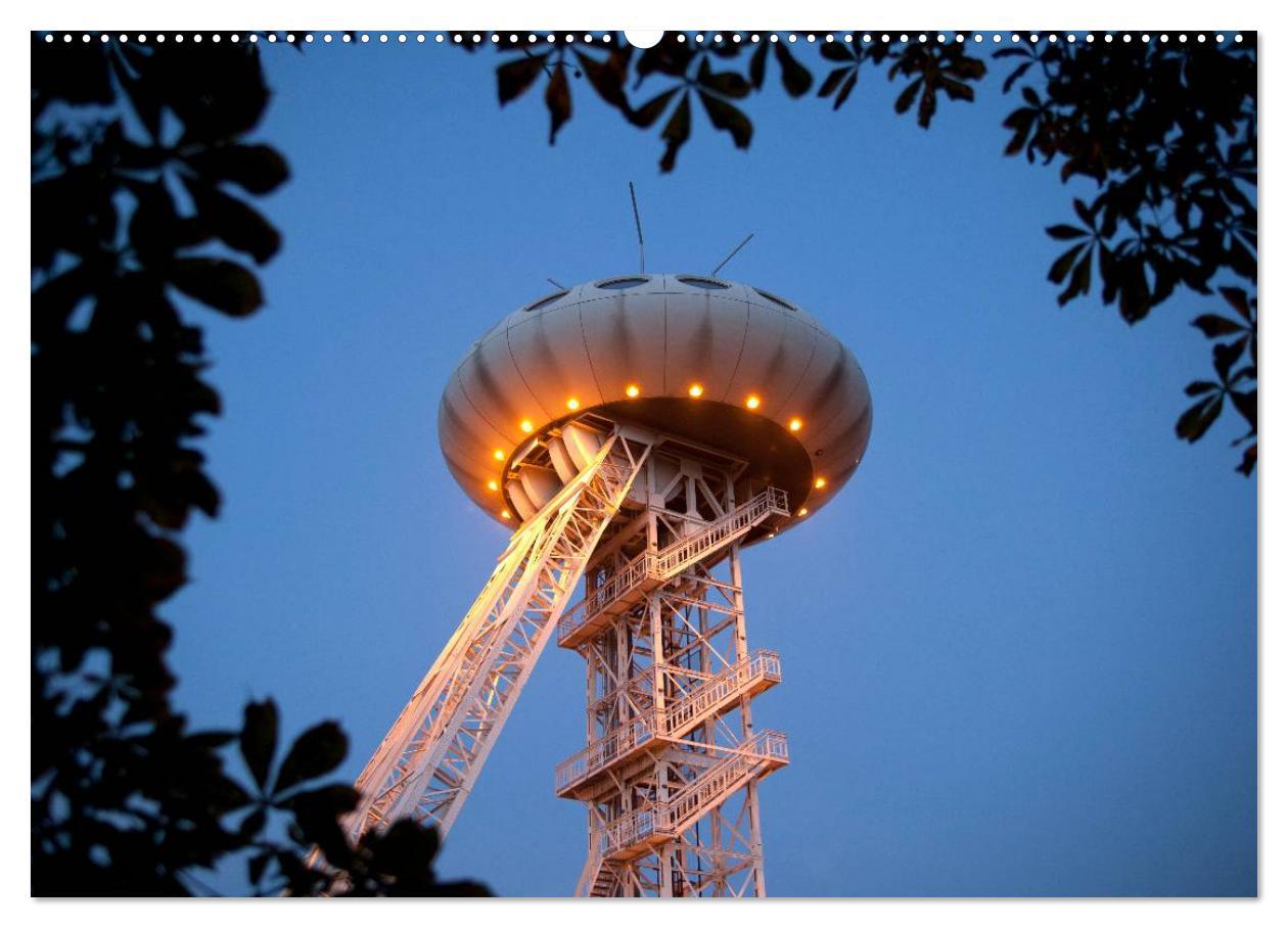 Bild: 9783435604043 | Das Ruhrgebiet bei Nacht (Wandkalender 2025 DIN A2 quer), CALVENDO...