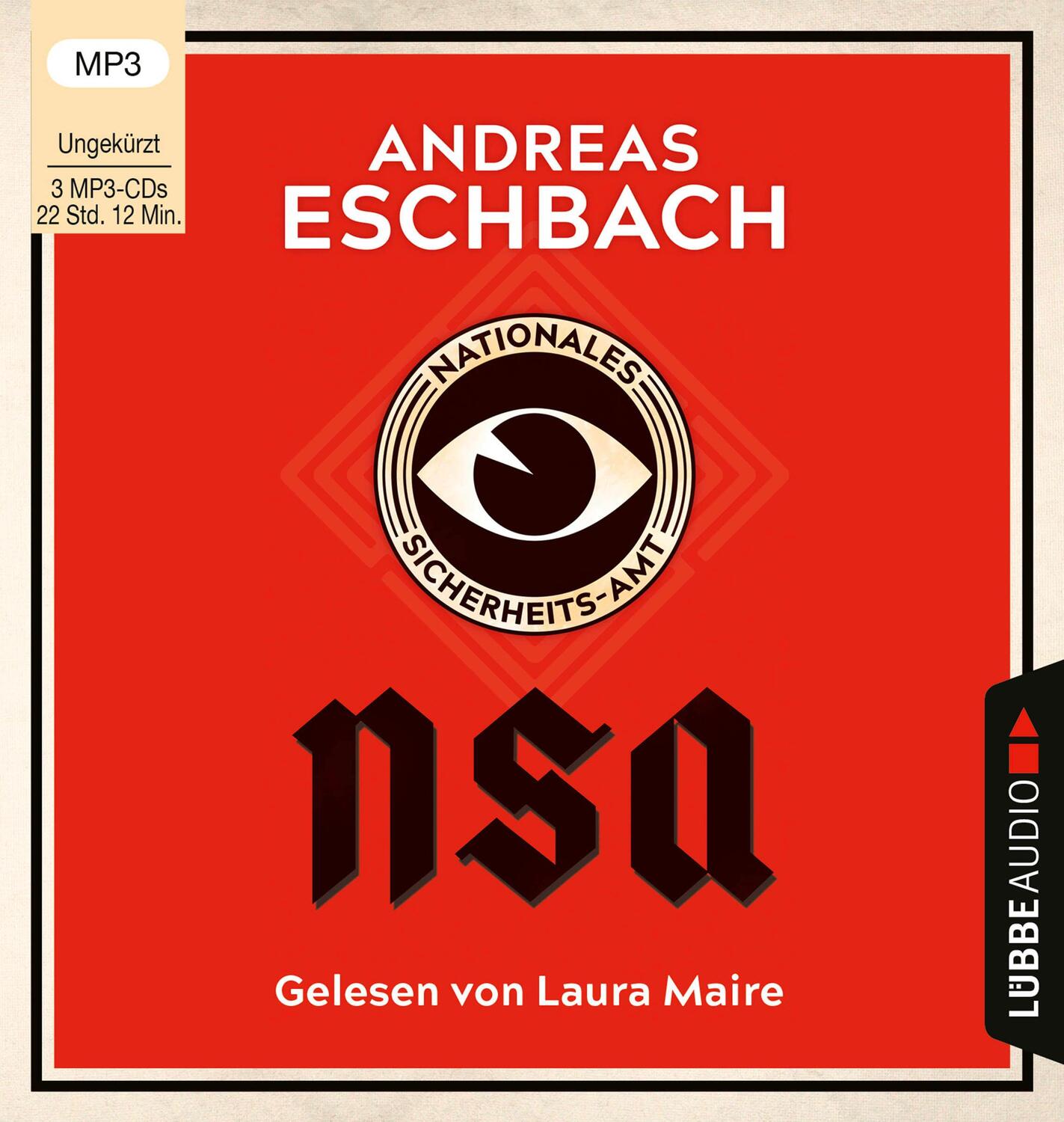 Cover: 9783785780312 | NSA - Nationales Sicherheits-Amt | Ungekürzt. | Andreas Eschbach | MP3
