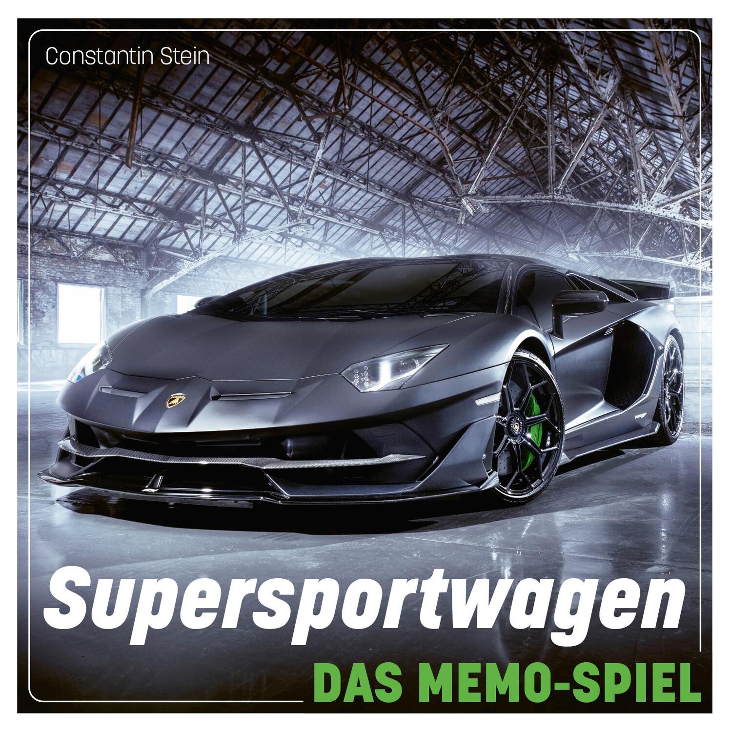Cover: 9783966645416 | Supersportwagen - Das Memo-Spiel | Constantin Stein | Spiel | 40 S.
