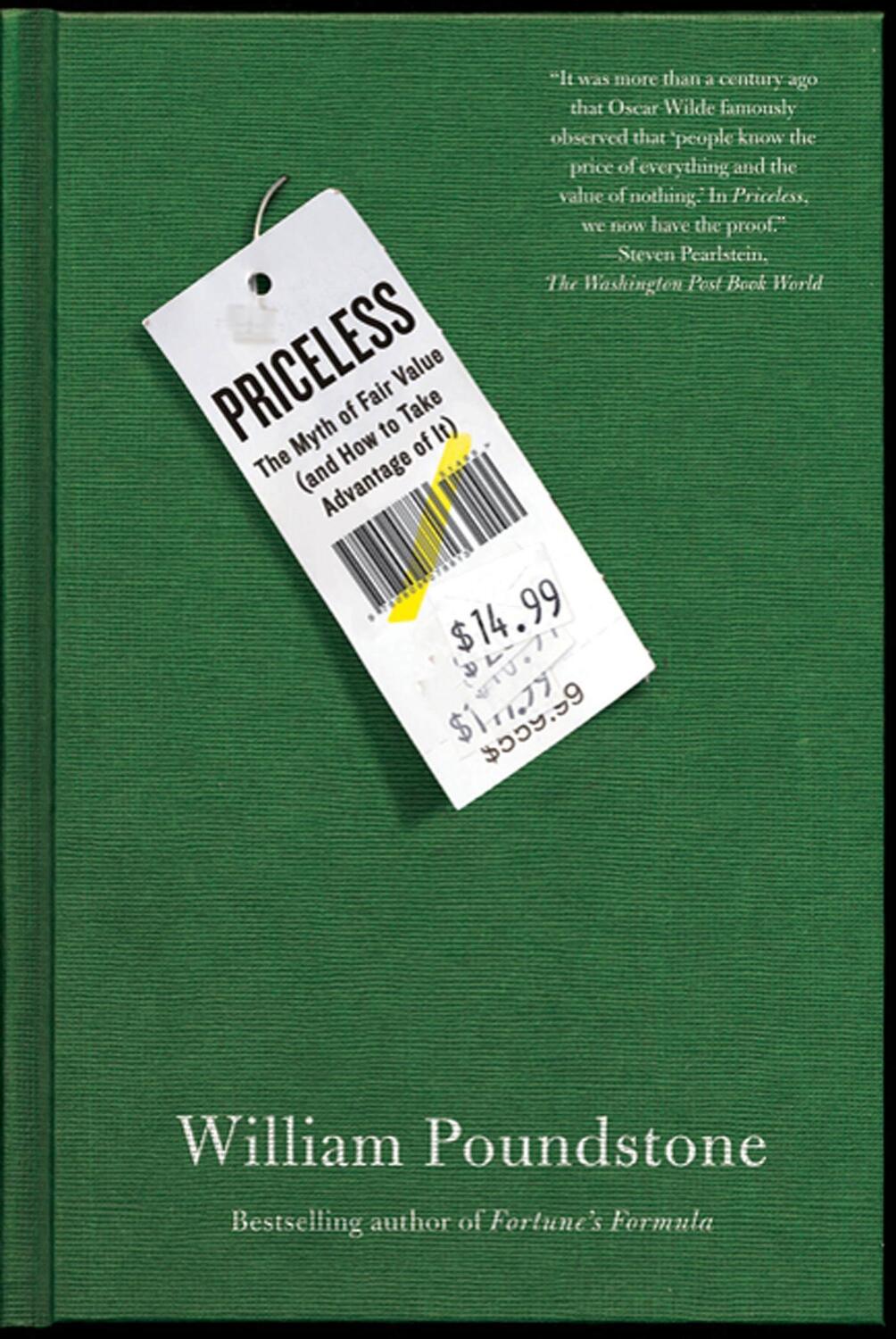 Cover: 9780809078813 | Priceless | The Myth of Fair Value (and How to Take Advantage of It)