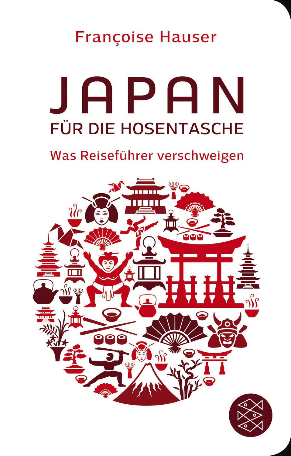 Cover: 9783596521036 | Japan für die Hosentasche | Was Reiseführer verschweigen | Hauser