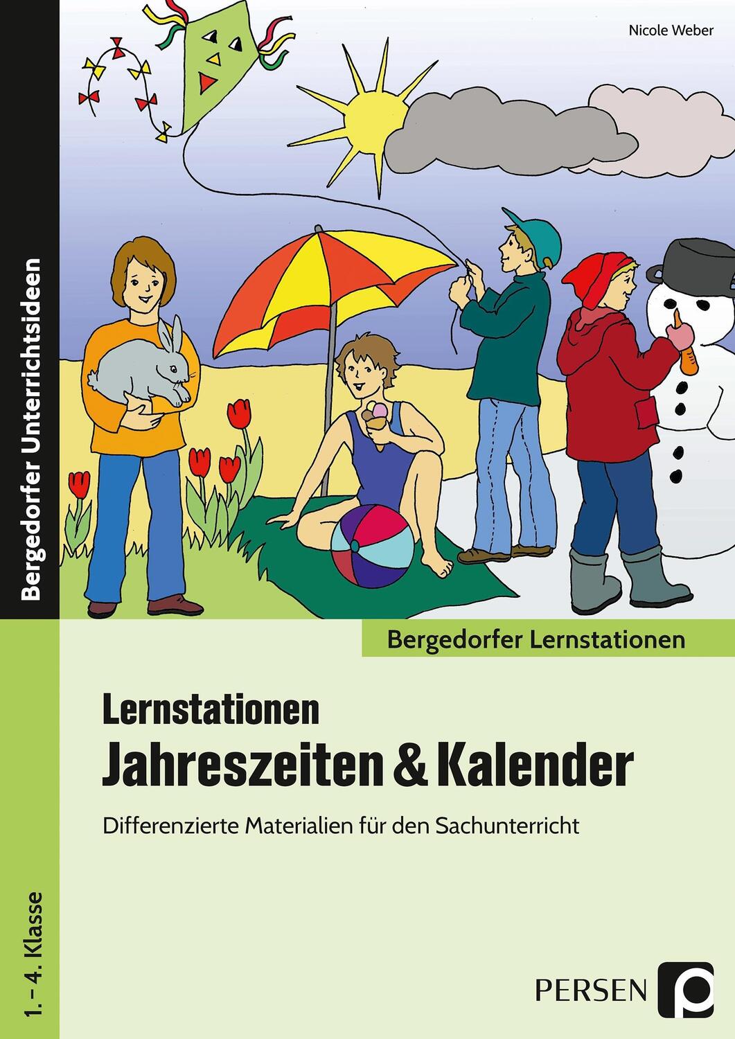 Cover: 9783403201281 | Lernstationen Jahreszeiten & Kalender | Nicole Weber | Broschüre