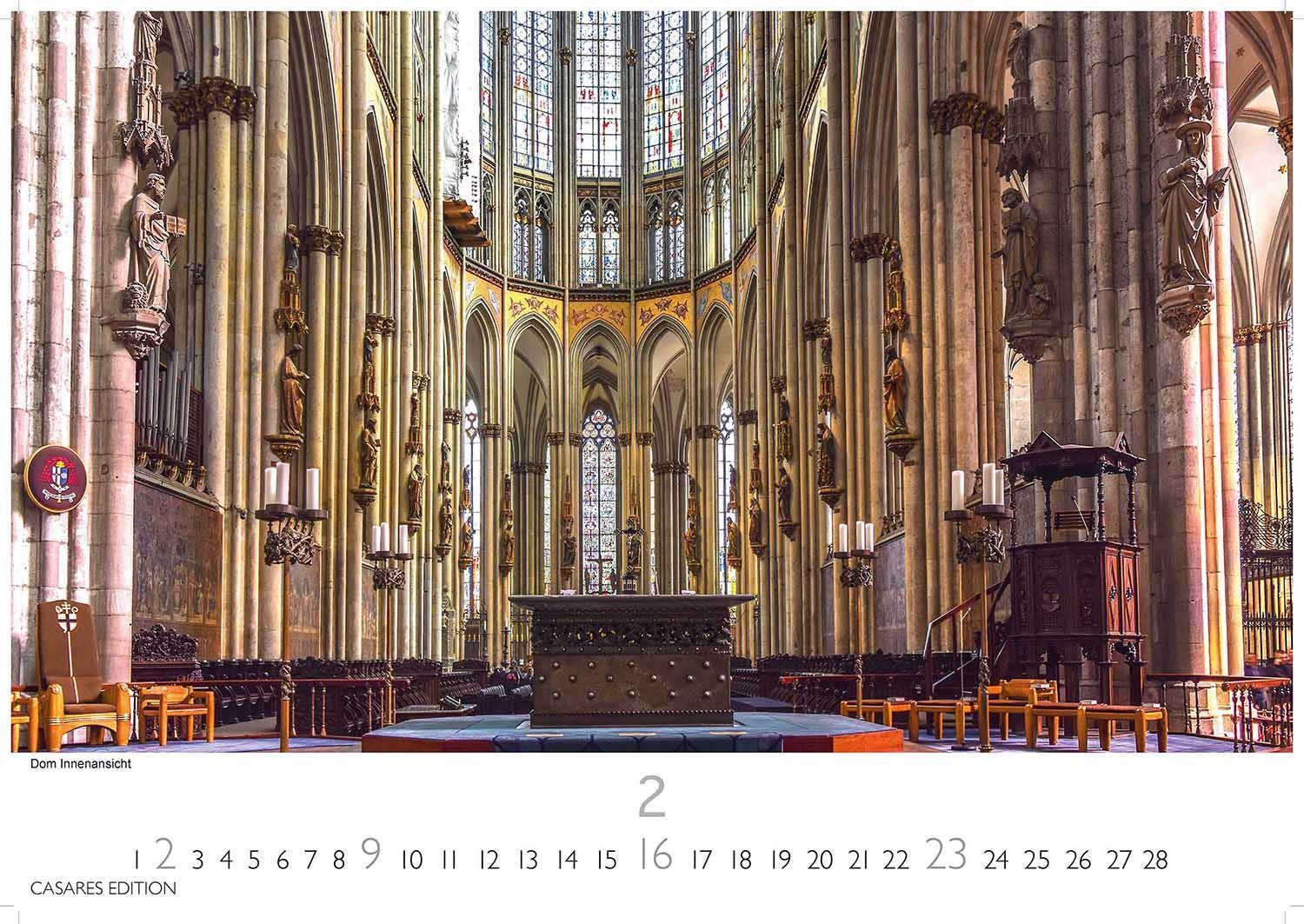 Bild: 9781835243022 | Köln 2025 L 35x50cm | Kalender | 14 S. | Deutsch | 2025