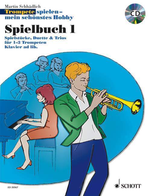 Cover: 9783795759414 | Trompete spielen - mein schönstes Hobby, Spielbuch, 1-3 Trompeten +...
