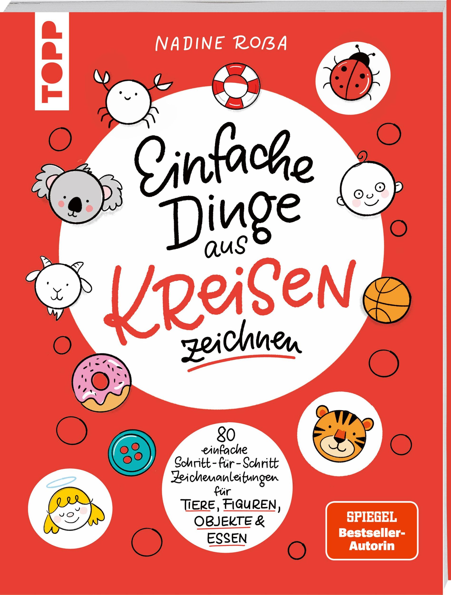 Cover: 9783735880994 | Einfache Dinge aus Kreisen zeichnen | Nadine Roßa | Taschenbuch | 2025