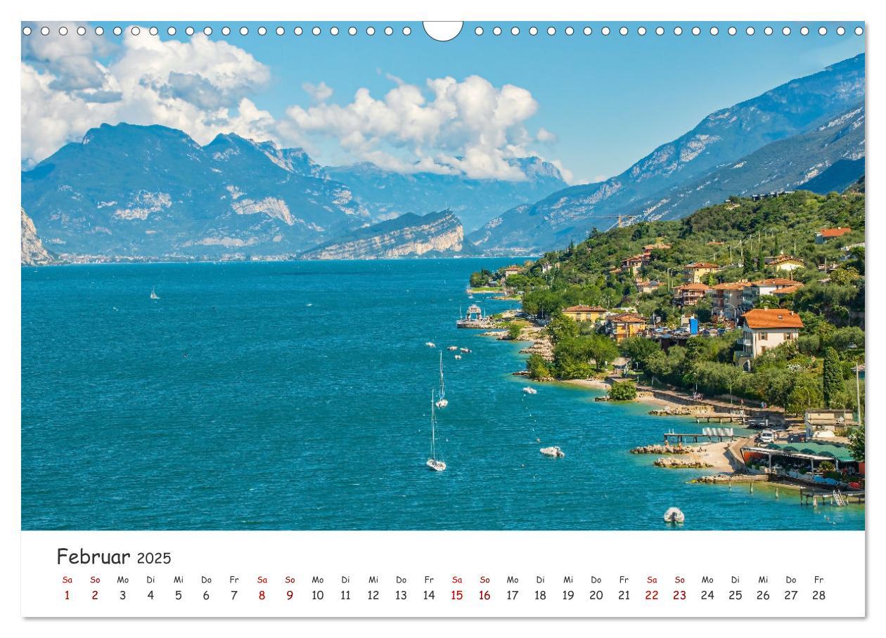 Bild: 9783435013012 | Malcesine am Gardasee (Wandkalender 2025 DIN A3 quer), CALVENDO...