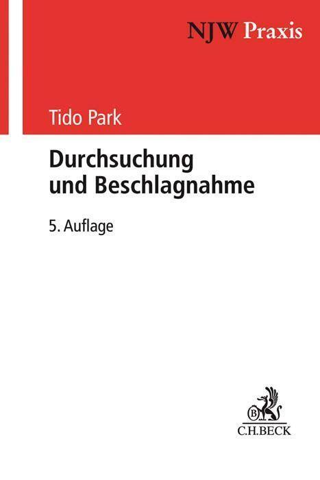 Cover: 9783406758058 | Durchsuchung und Beschlagnahme | Tido Park | Taschenbuch | Deutsch