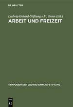 Cover: 9783828253391 | Arbeit und Freizeit | Perspektiven der Sozialen Marktwirtschaft | V.