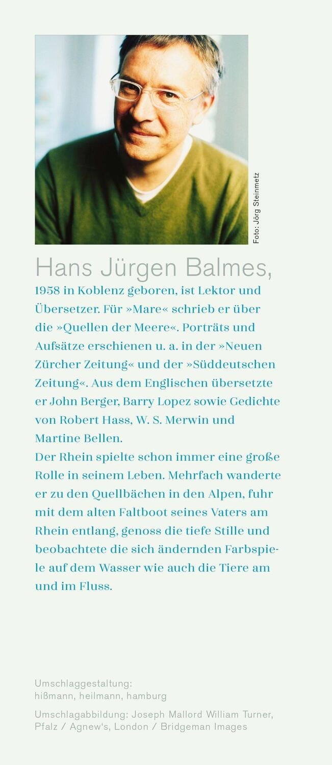 Bild: 9783103974300 | Der Rhein | Biographie eines Flusses | Hans Jürgen Balmes | Buch