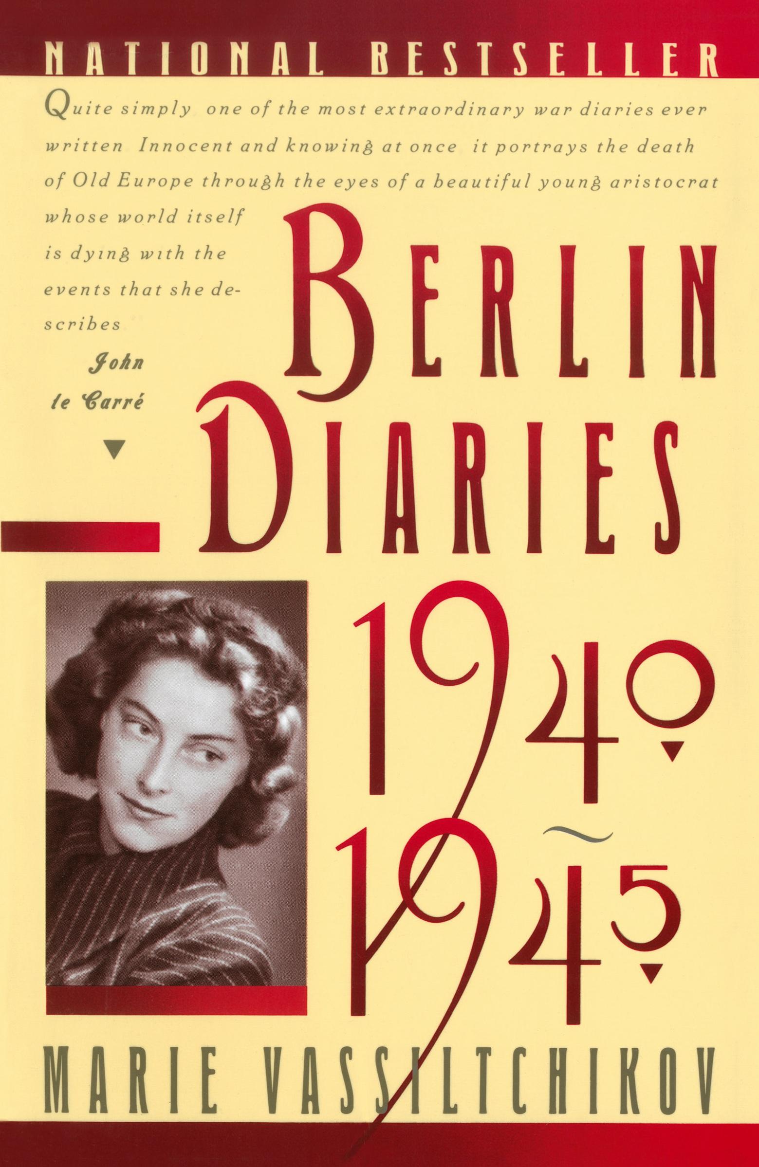 Cover: 9780394757773 | Berlin Diaries, 1940-1945 | Marie Vassiltchikov | Taschenbuch | 324 S.