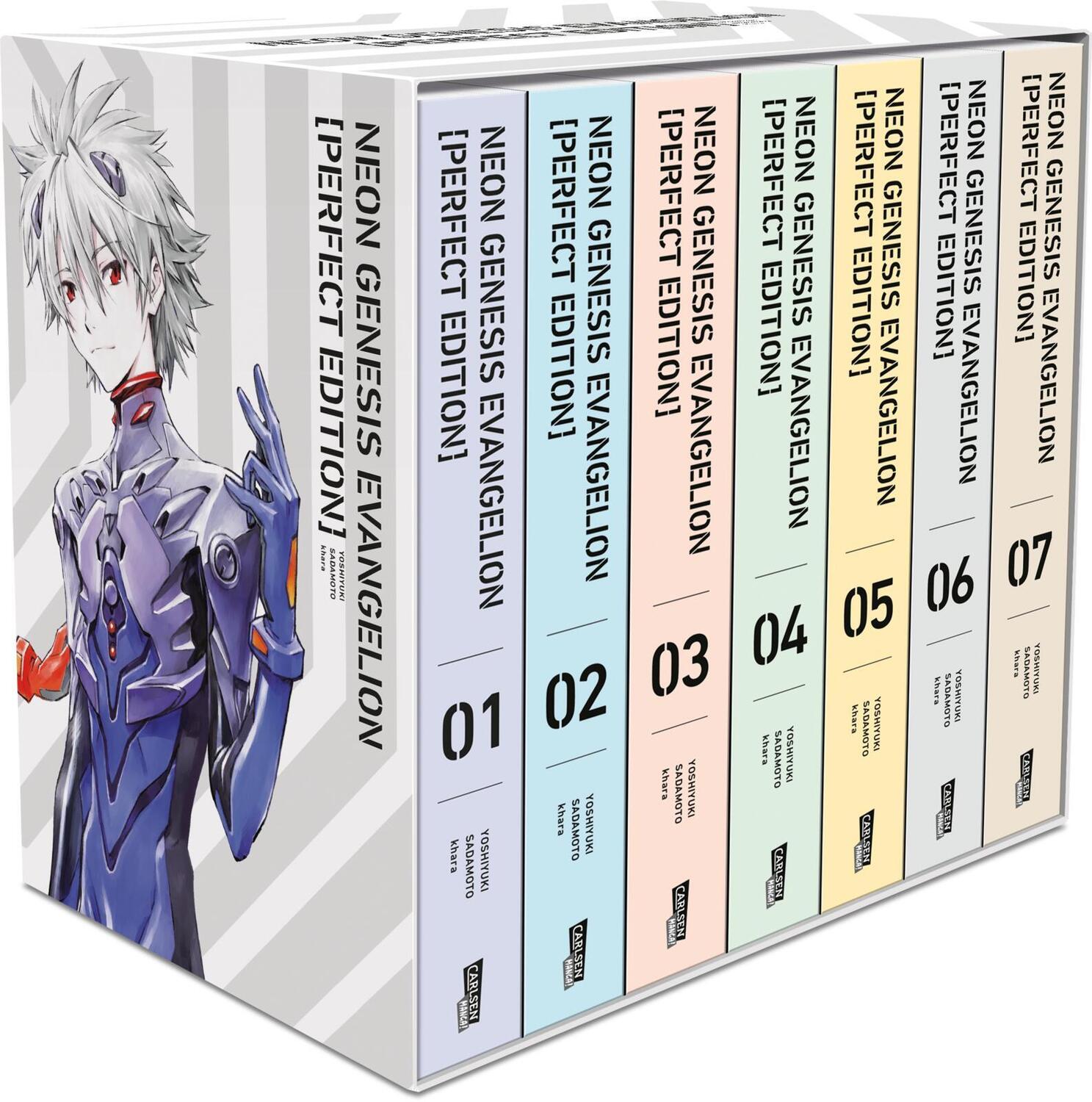 Cover: 9783551020758 | Neon Genesis Evangelion - Perfect Edition, Bände 1-7 im...
