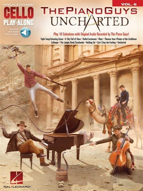 Cover: 9781495082641 | The Piano Guys - Uncharted | Cello Play-Along Volume 6 | Hal Leonard